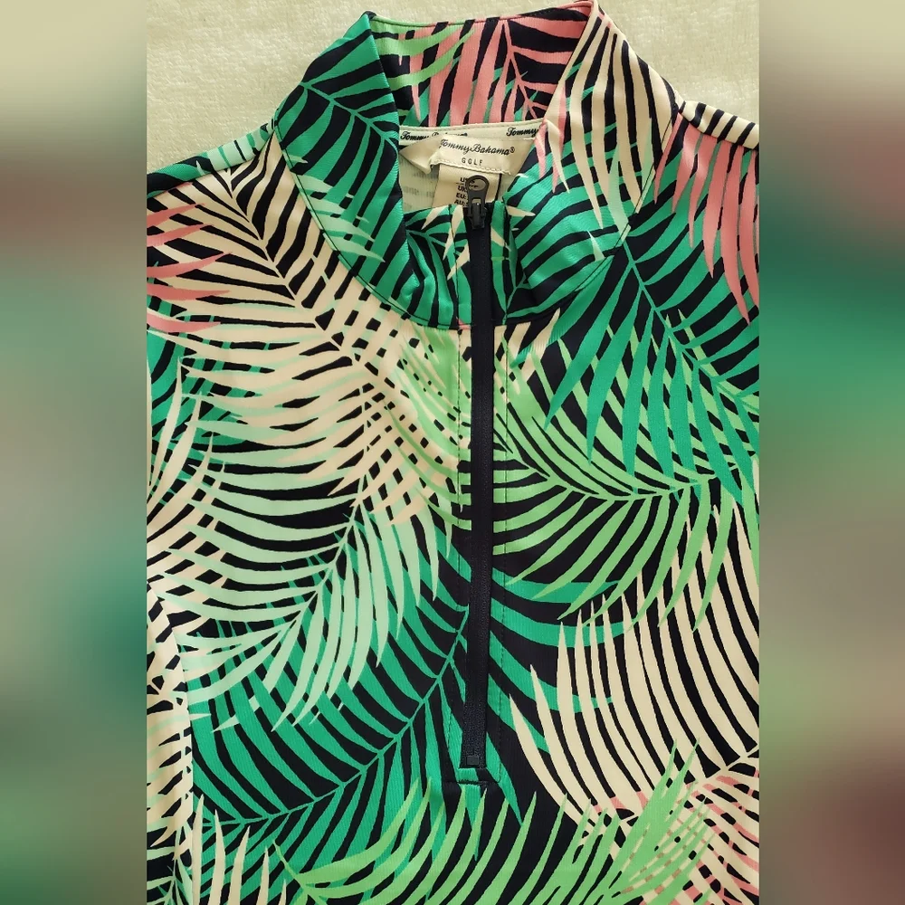 NWT Tommy Bahama Golf Women's Jacket Tropical Design Size S